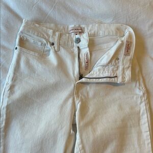 Lucky Brand Women's White Flare Jeans